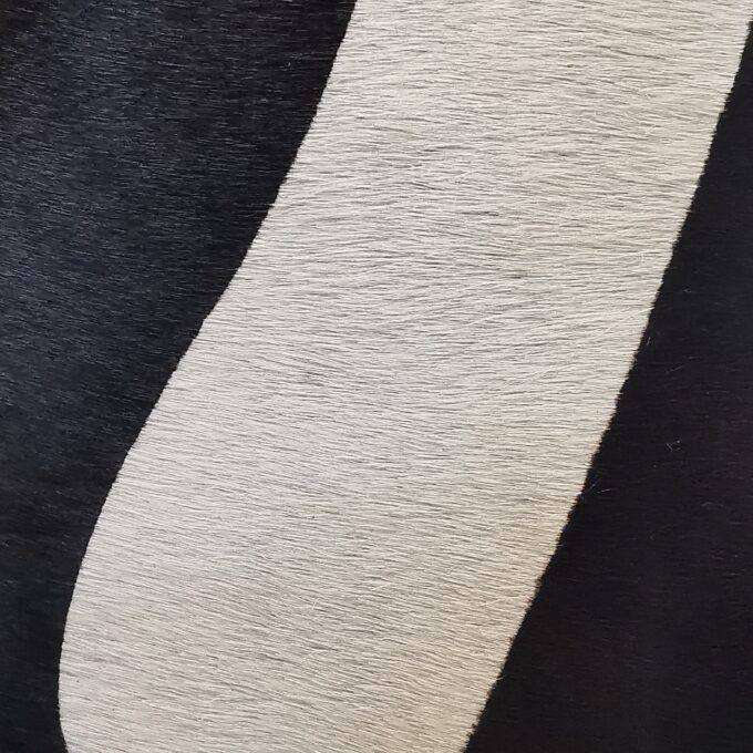 Vankúš z hovädzej kože Luxury Cowhide BRAZÍLIA ZEBRA 40x40cm