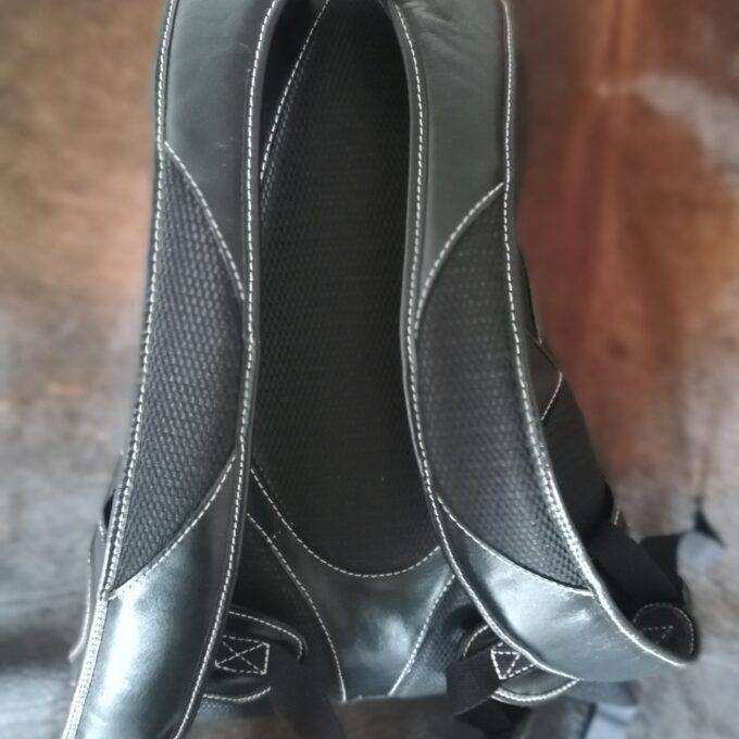 Kožený ruksak Luxury Cowhide NORDWEG TRICOLOR čierno-hnedý