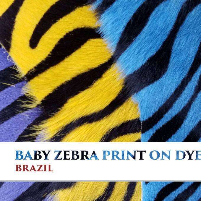 Hovädzia koža BABY ZEBRA