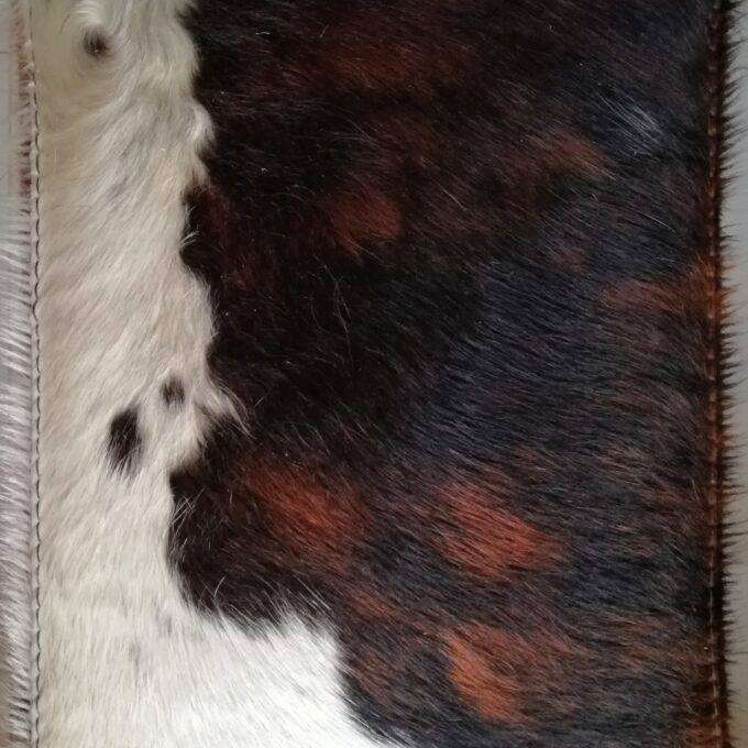 Kožený TABURET MEDIUM Luxury Cowhide 36x46x39cm