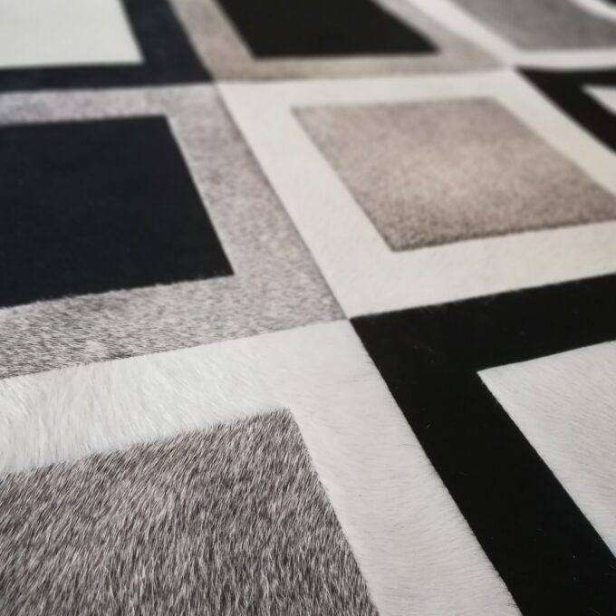 Kožený koberec Luxury Cowhide VENETO 117x173cm