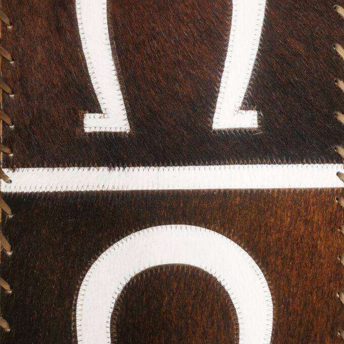 Bežec na stôl Luxury Cowhide BRAZÍLIA HORSESHOE 30x170cm