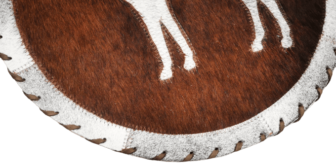 Kožené prestieranie Luxury Cowhide BRAZÍLIA HORSE 42cm