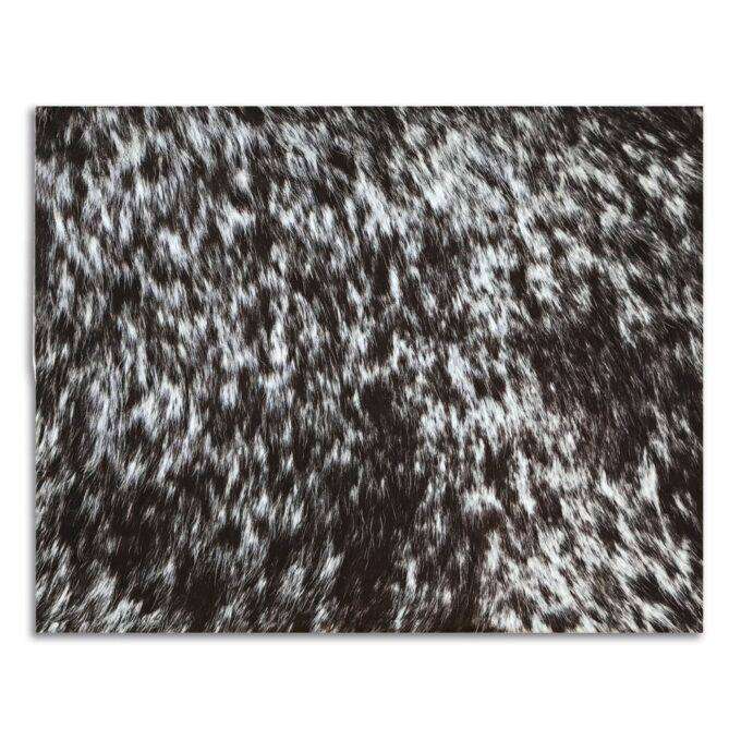 Kožené prestieranie Luxury Cowhide BRAZÍLIA SALT&PEPPER BROWN 45x32cm