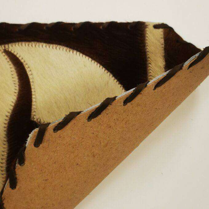 Bežec na stôl Luxury Cowhide BRAZÍLIA HORN BROWN 30x170cm