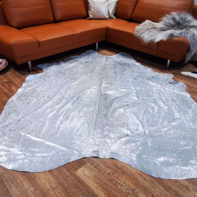 Hovädzia koža Luxury Cowhide BRAZÍLIA EXCLUSIVE SILVER 240x220cm