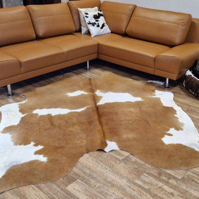 Hovädzia koža Luxury Cowhide BRAZÍLIA BROWN&WHITE 230x205cm